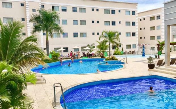 Encontro Das Aguas Caldas - Cortesia Ingressos Da Rede Wam Opcoes Water Park, Nautico E Clube Prive Калдас Новас Екстериор снимка